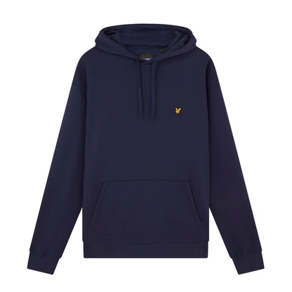 Navy - Front - Lyle & Scott Mens Plus Pullover Hoodie