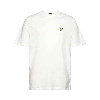 White - Front - Lyle & Scott Mens Oversized T-Shirt