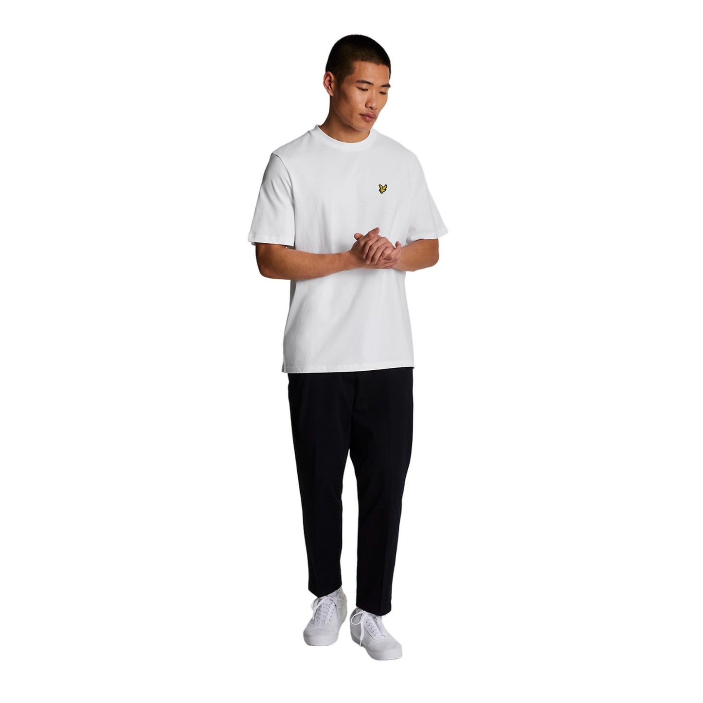 White - Lifestyle - Lyle & Scott Mens Oversized T-Shirt