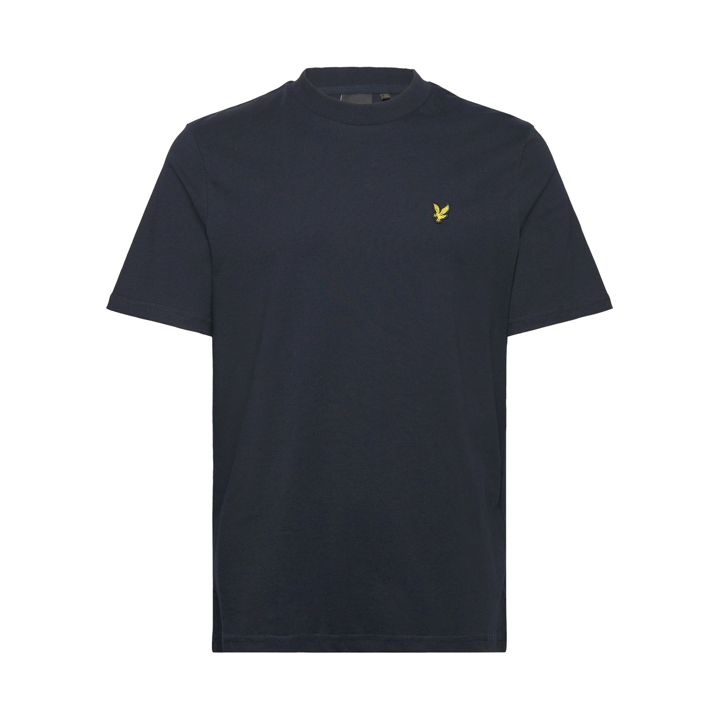 Dark Navy - Front - Lyle & Scott Mens Oversized T-Shirt