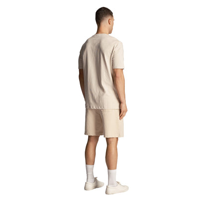 Cove - Back - Lyle & Scott Mens Slub Logo Shorts