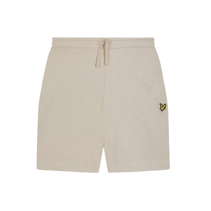 Cove - Front - Lyle & Scott Mens Slub Logo Shorts