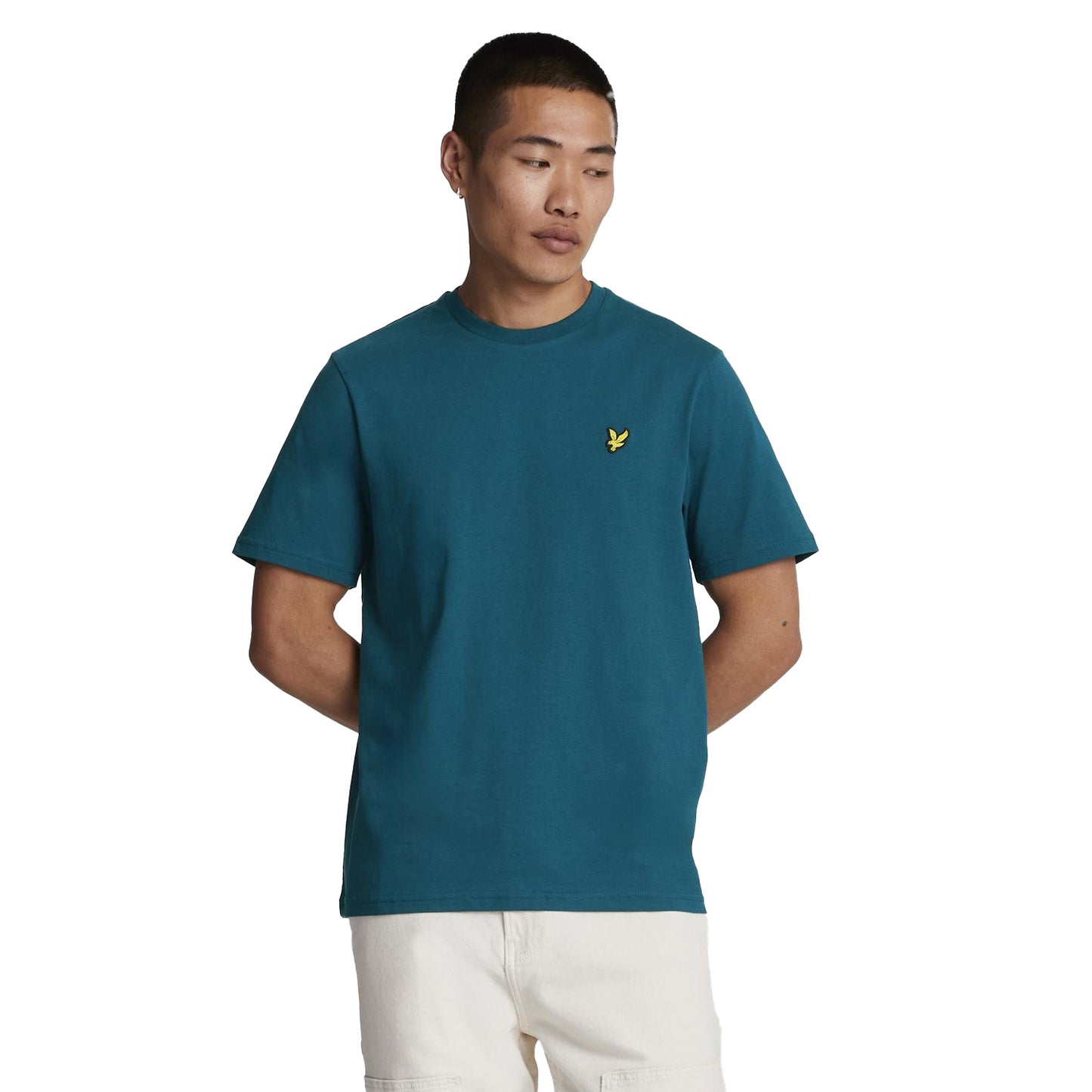 Apres Navy - Front - Lyle & Scott Mens Football For All Graphic Print T-Shirt