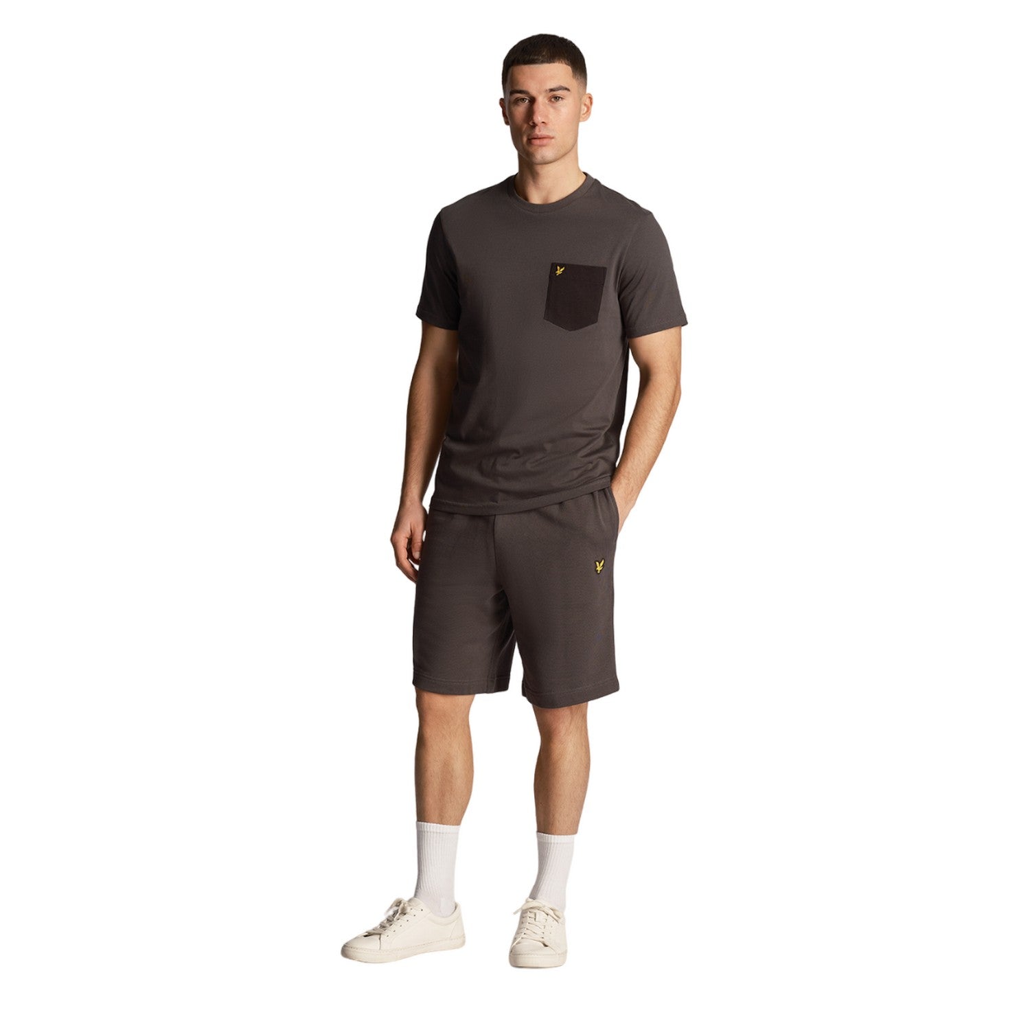 Gunmetal - Lifestyle - Lyle & Scott Mens Sweat Shorts