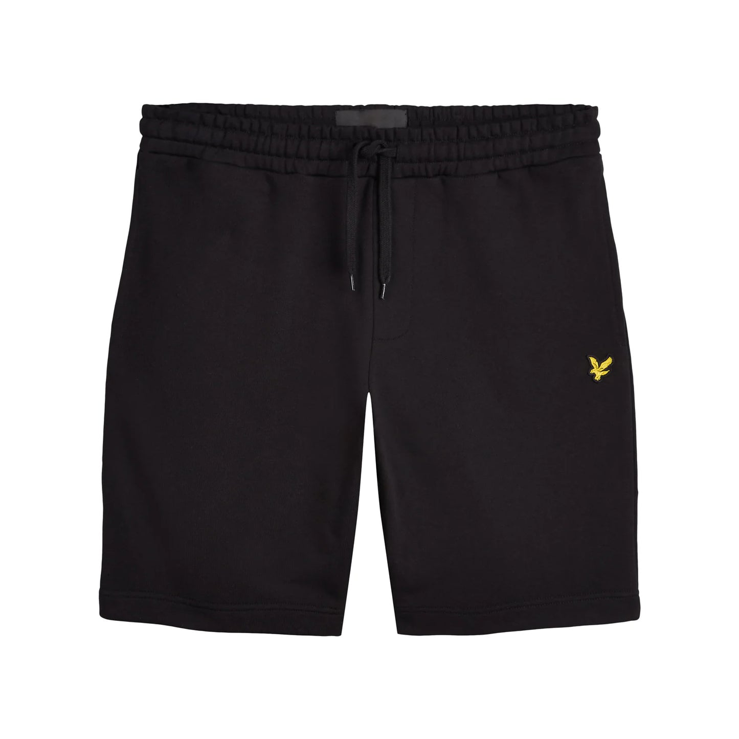 Jet Black - Front - Lyle & Scott Mens Sweat Shorts