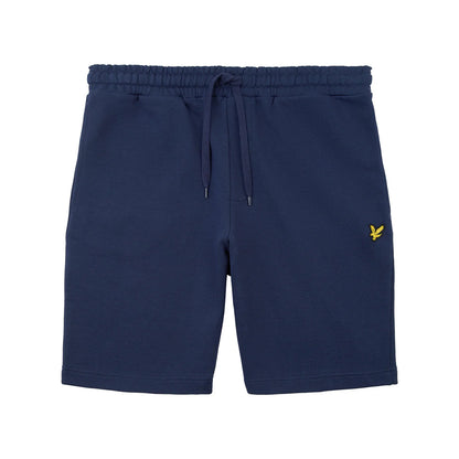 Navy - Front - Lyle & Scott Mens Sweat Shorts