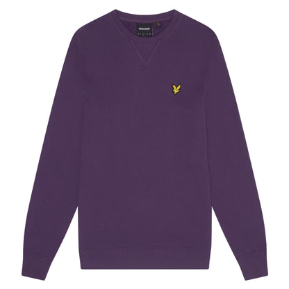 Thistle Shadow - Front - Lyle & Scott Mens Crew Neck Long-Sleeved Sweatshirt