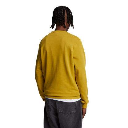 Ellaness Gold - Back - Lyle & Scott Mens Crew Neck Long-Sleeved Sweatshirt