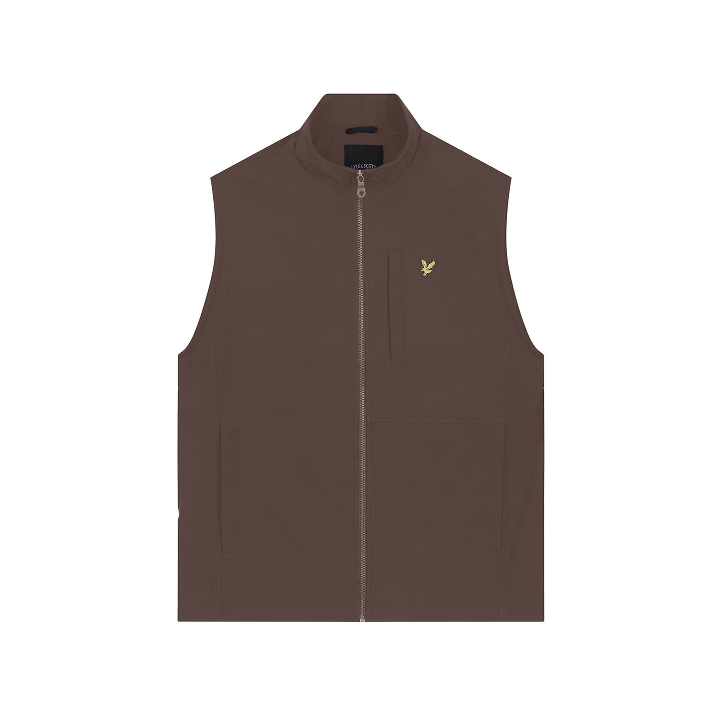 Gunmetal - Front - Lyle & Scott Mens Softshell Gilet