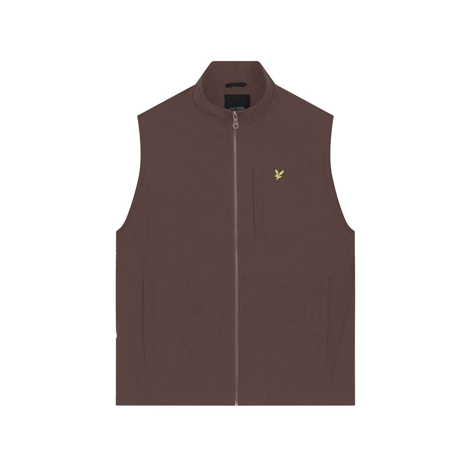 Gunmetal - Front - Lyle & Scott Mens Softshell Gilet
