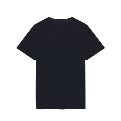 Dark Navy - Back - Lyle & Scott Mens Rally Tipped T-Shirt