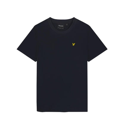 Dark Navy - Front - Lyle & Scott Mens Rally Tipped T-Shirt