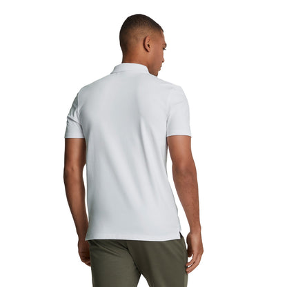White - Back - Lyle & Scott Mens Short-Sleeved Sports Polo Shirt