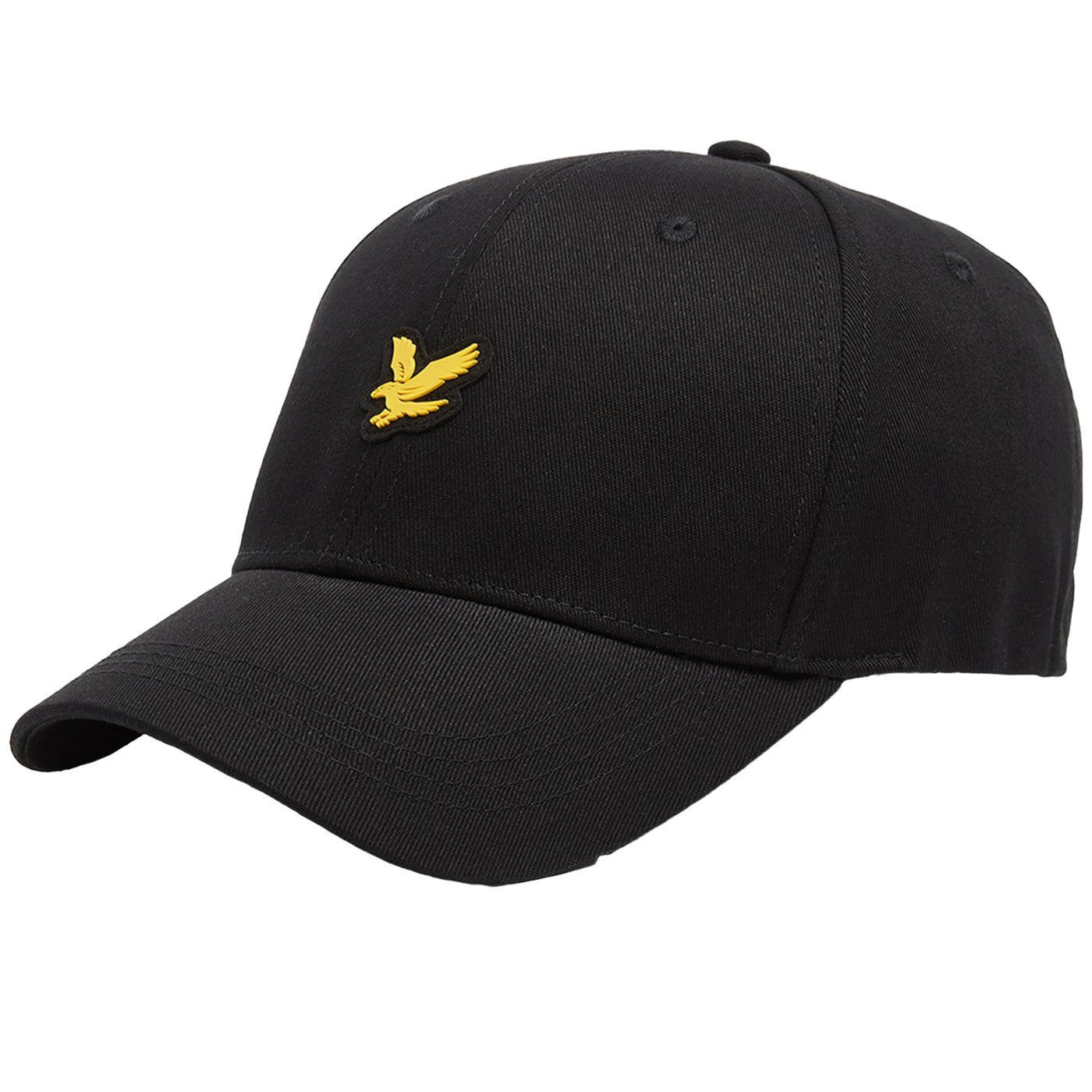 Jet Black - Front - Lyle & Scott Golf Course Cap