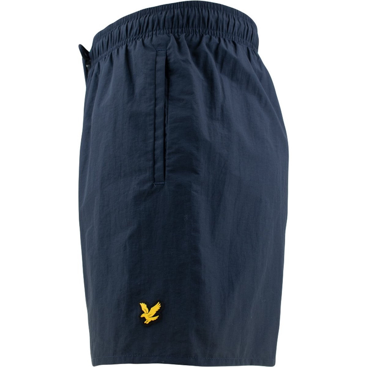 Dark Navy - Side - Lyle & Scott Mens Sports Swim Shorts