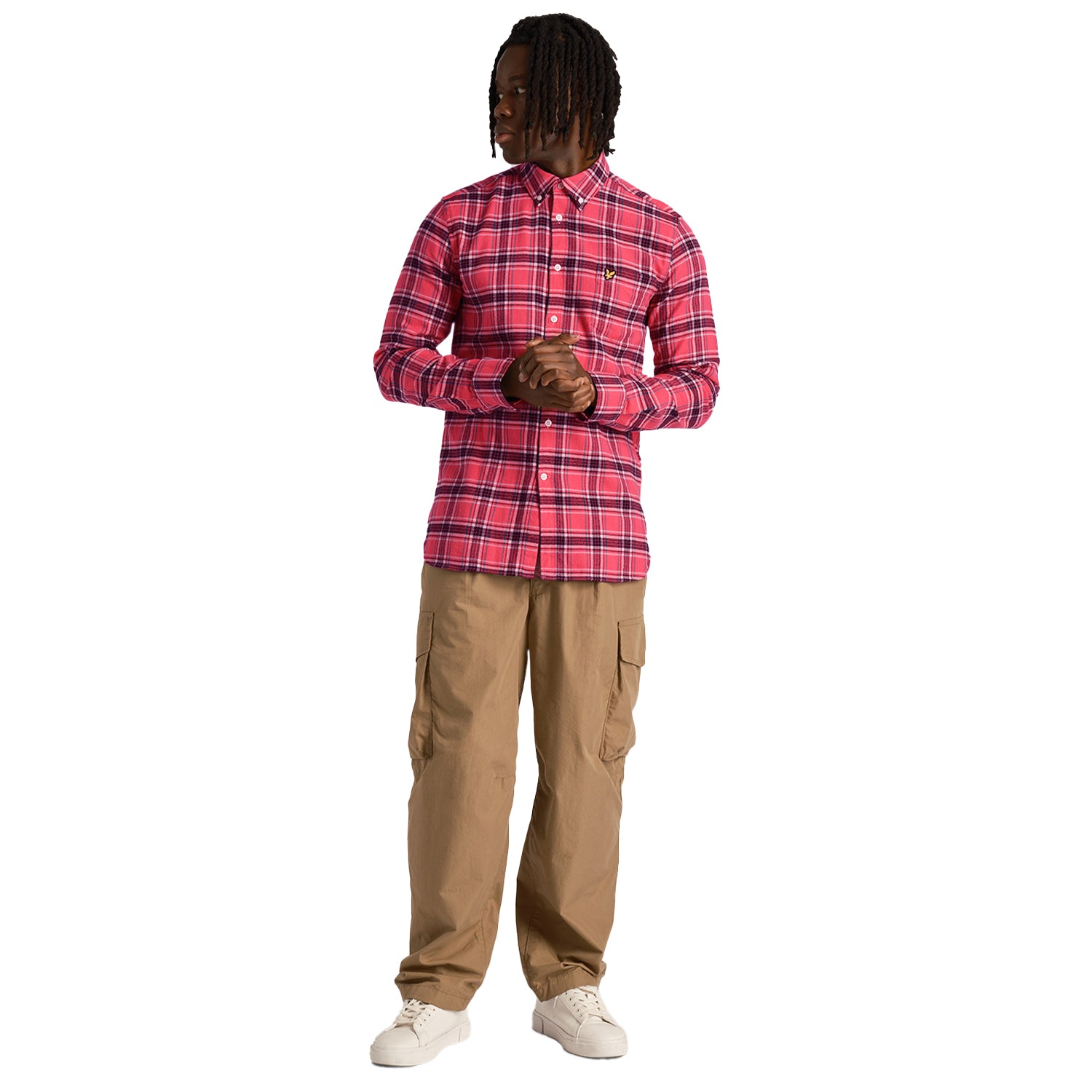 Electric Pink - Lifestyle - Lyle & Scott Mens Checked Flannel Shirt