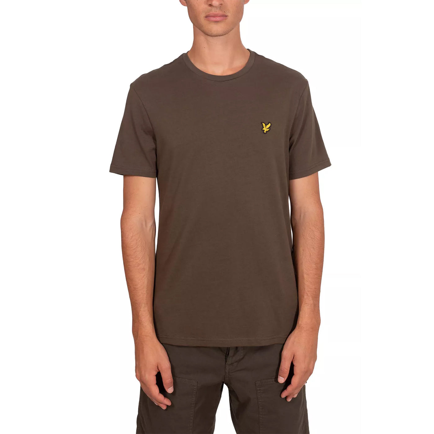 Wild Nettle - Side - Lyle & Scott Mens Pique T-Shirt
