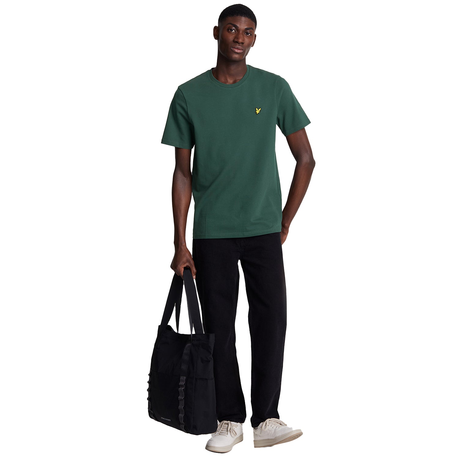 Argyle Teal - Lifestyle - Lyle & Scott Mens Pique T-Shirt