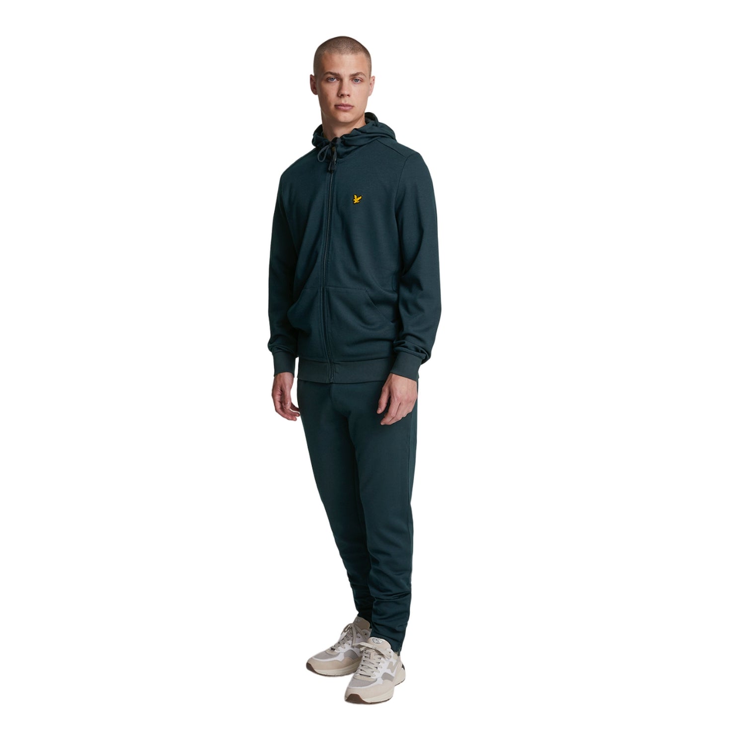 Dark Navy - Lifestyle - Lyle & Scott Mens Sports Full Zip Hoodie