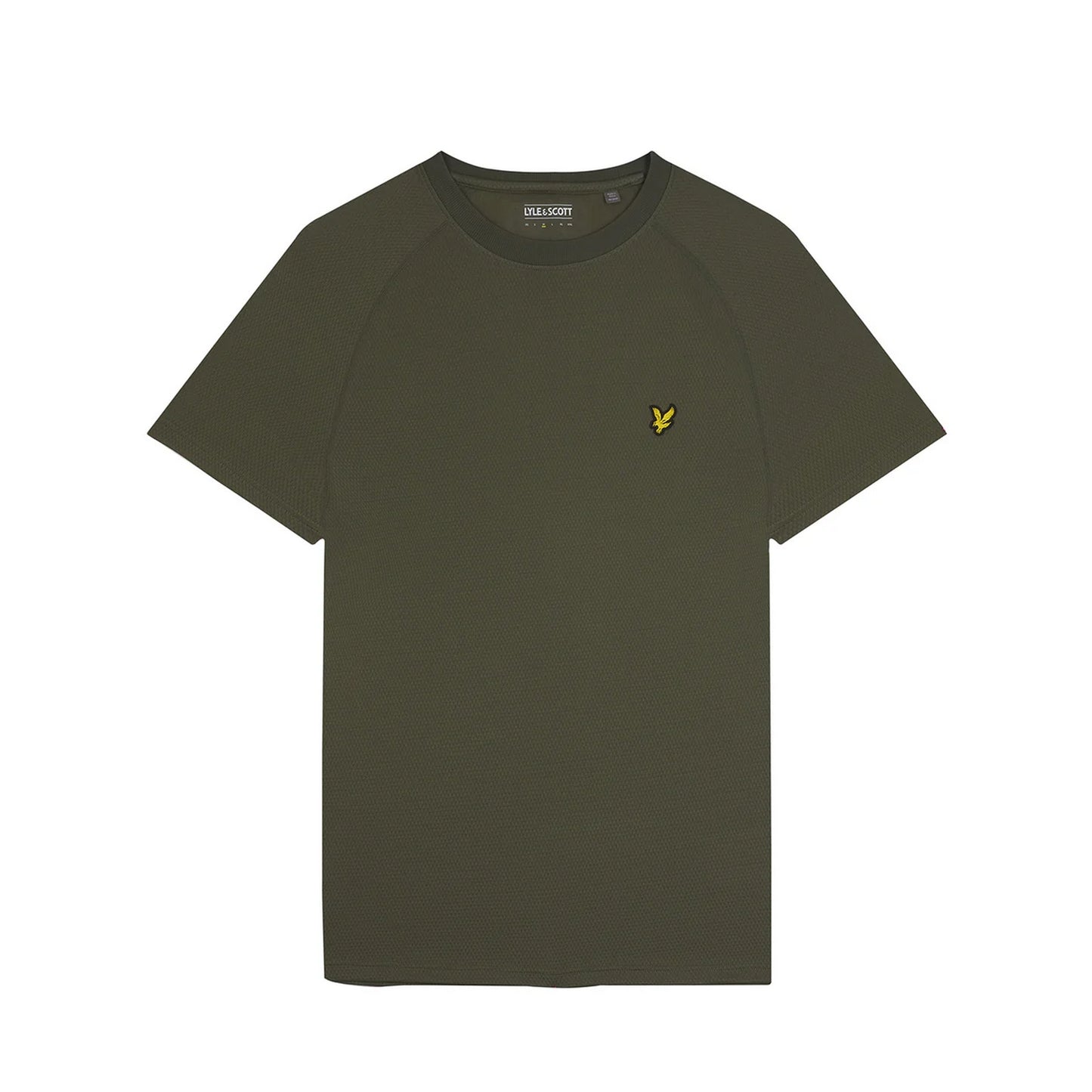 Cactus Green - Front - Lyle & Scott Mens Core Raglan T-Shirt