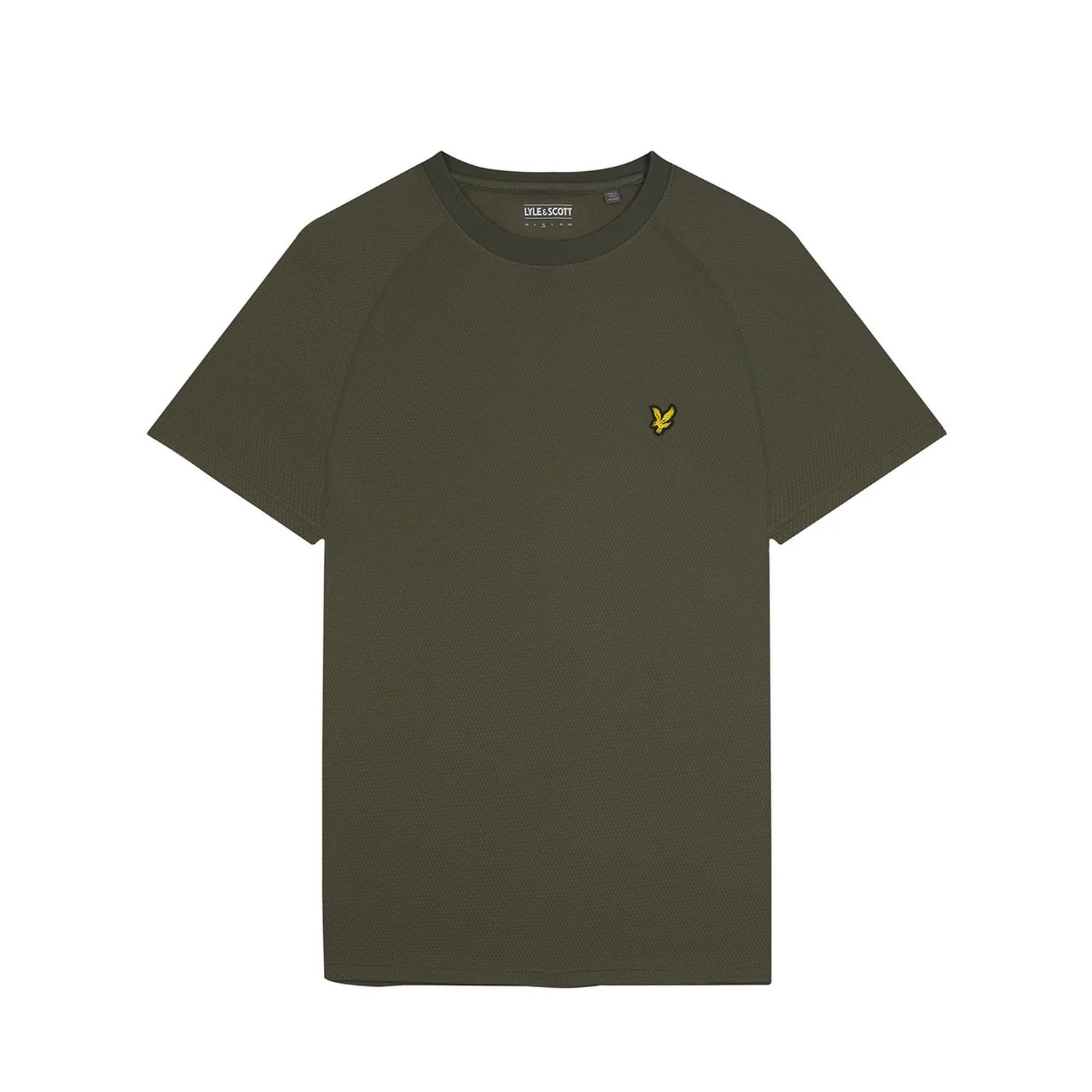 Cactus Green - Front - Lyle & Scott Mens Core Raglan T-Shirt