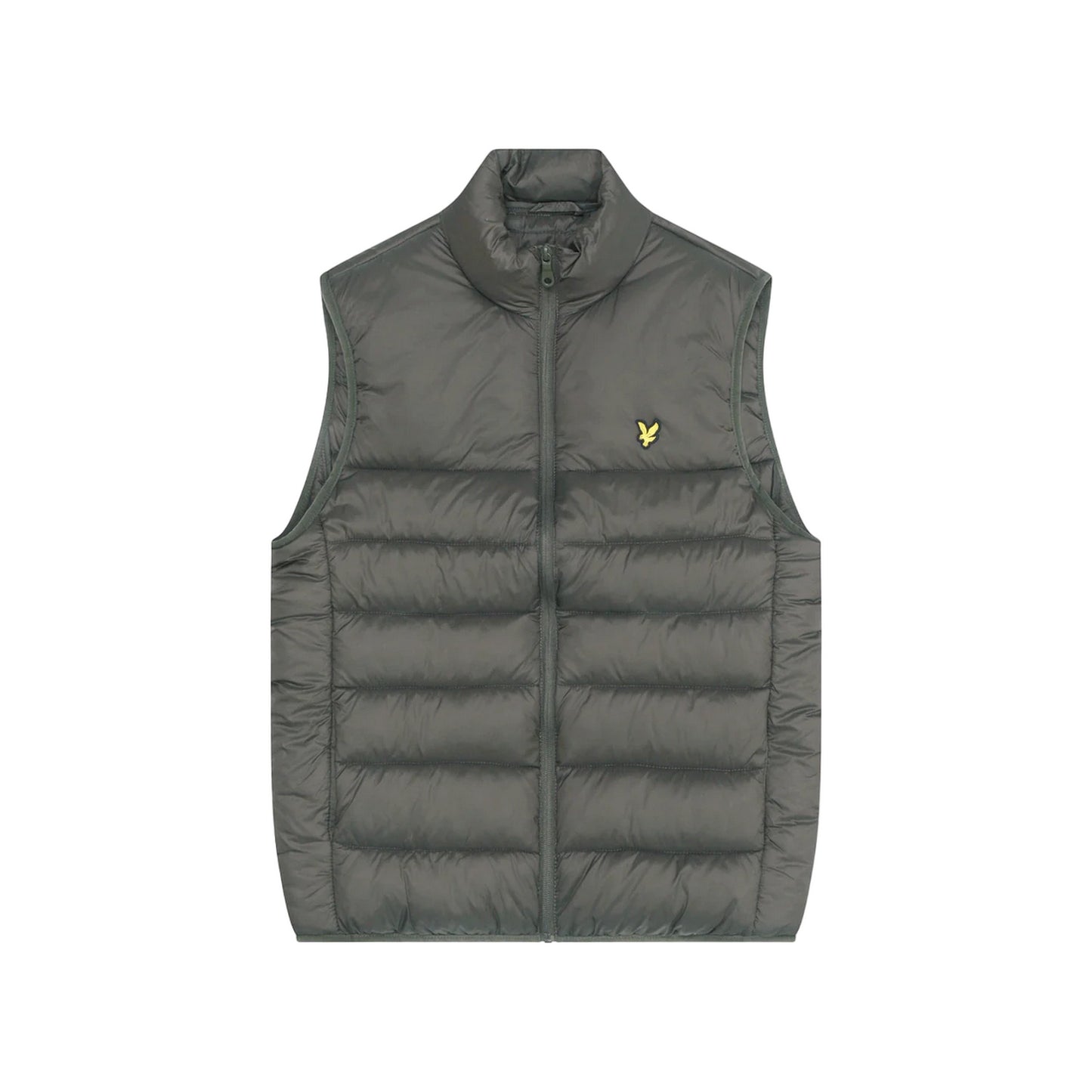Olive - Front - Lyle & Scott Mens Padded Gilet