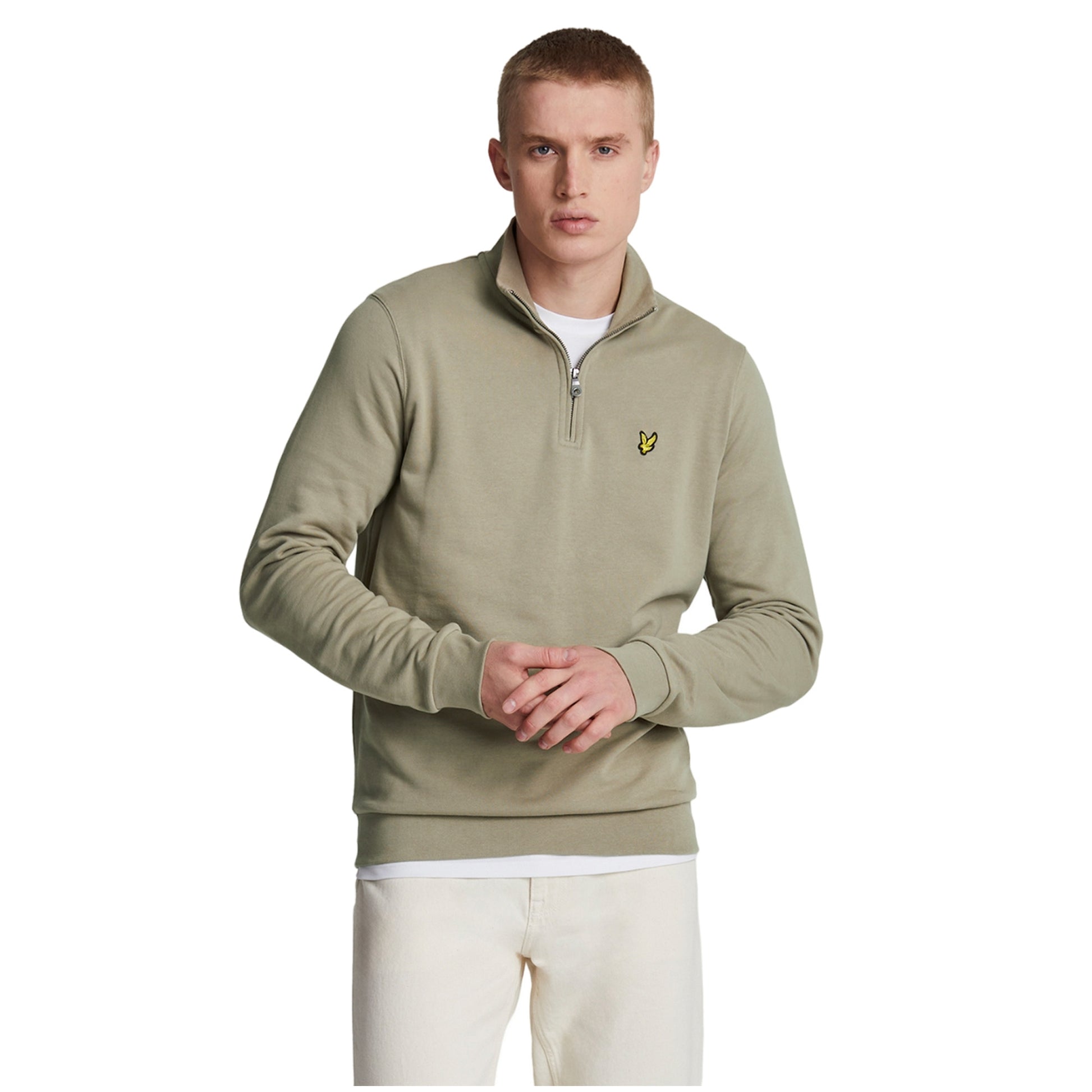 Sage Uniform - Lifestyle - Lyle & Scott Mens Loopback Quarter Zip Sweatshirt