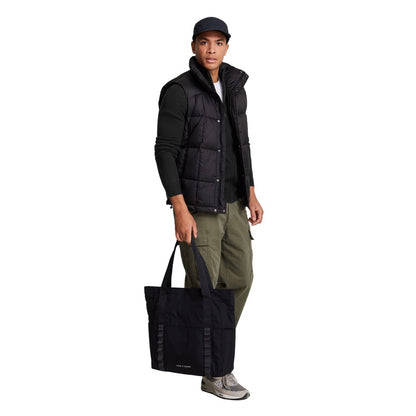 Jet Black Marl - Side - Lyle & Scott Mens Lambswool Full Zip Cardigan
