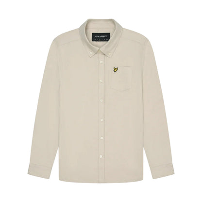 Cove - Front - Lyle & Scott Mens Plain Flannel Shirt