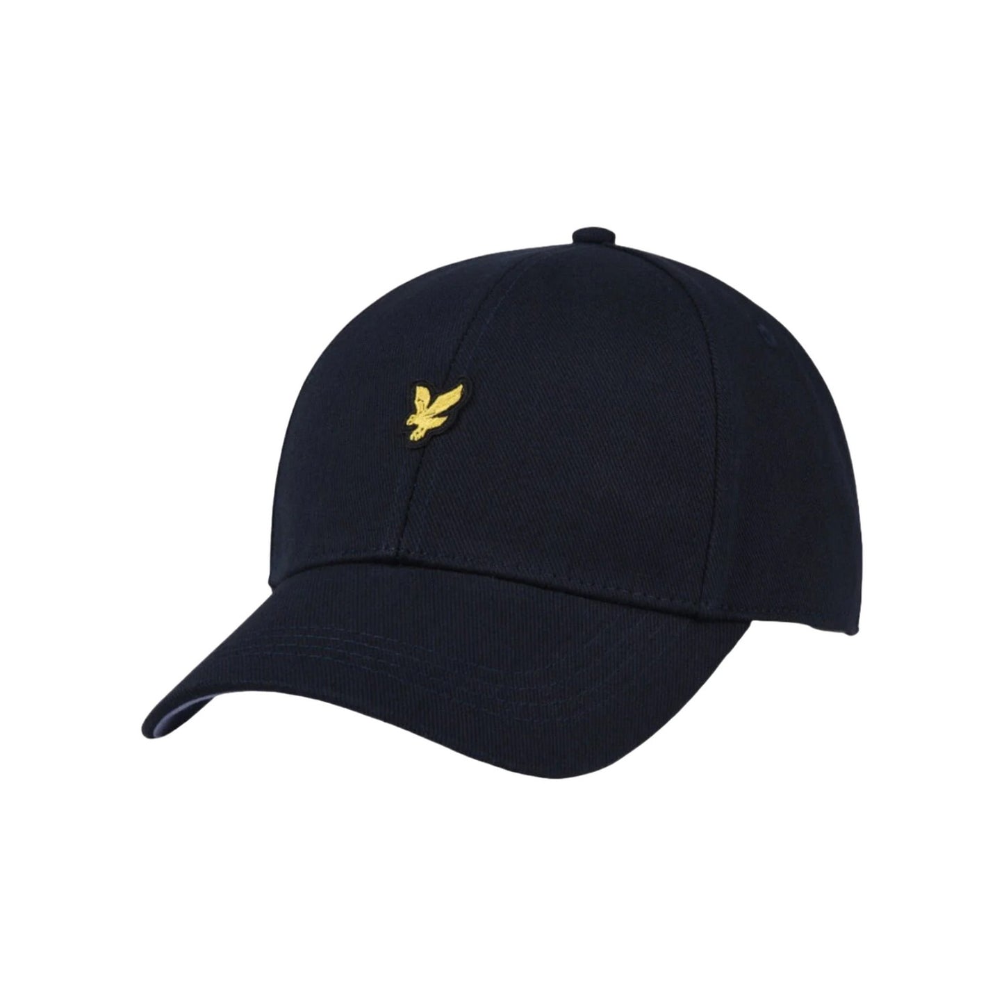 Dark Navy - Front - Lyle & Scott Mens Heavy Twill Baseball Cap