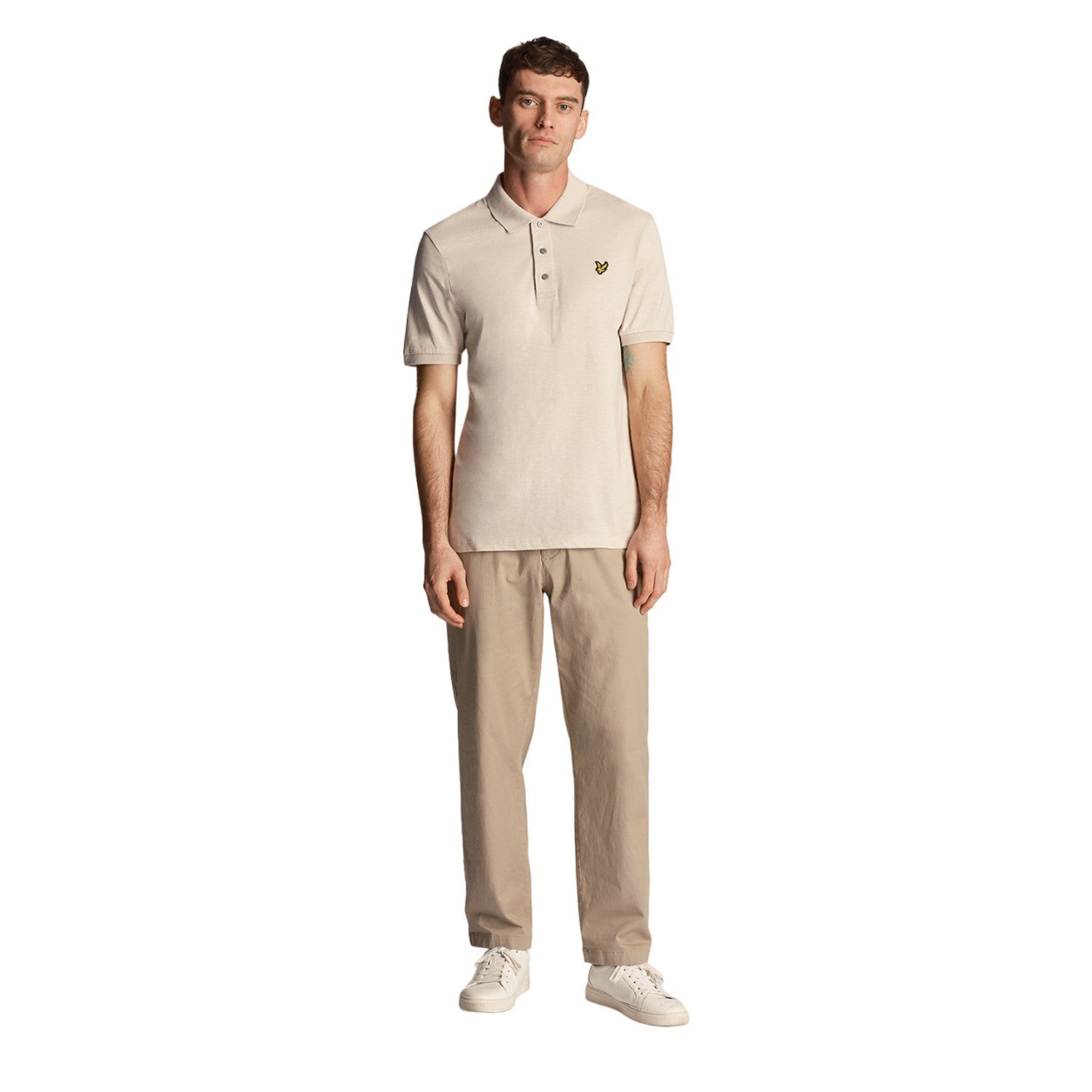 Cove - Side - Lyle & Scott Mens Slub Polo Shirt