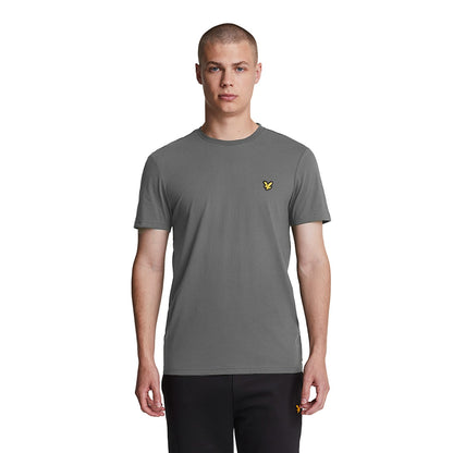 Mid Grey Marl - Front - Lyle & Scott Mens Martin Short-Sleeved T-Shirt
