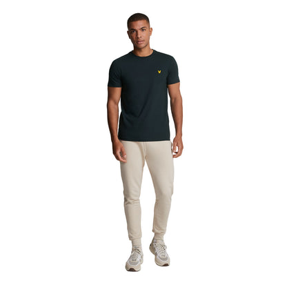 Dark Navy - Side - Lyle & Scott Mens Martin Short-Sleeved T-Shirt