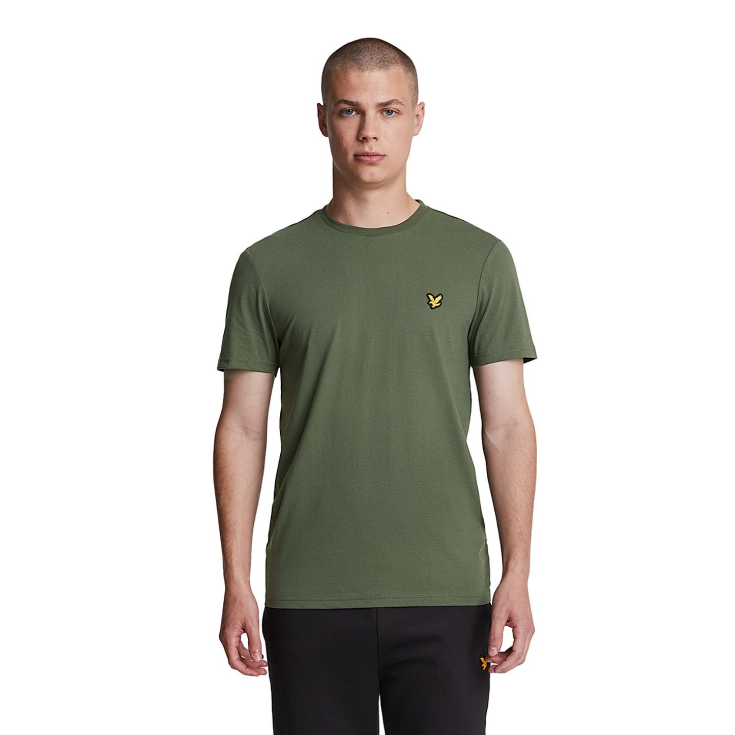 Cactus Green - Front - Lyle & Scott Mens Martin Short-Sleeved T-Shirt