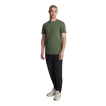 Cactus Green - Side - Lyle & Scott Mens Martin Short-Sleeved T-Shirt