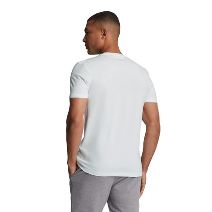 White - Back - Lyle & Scott Mens Martin Short-Sleeved T-Shirt