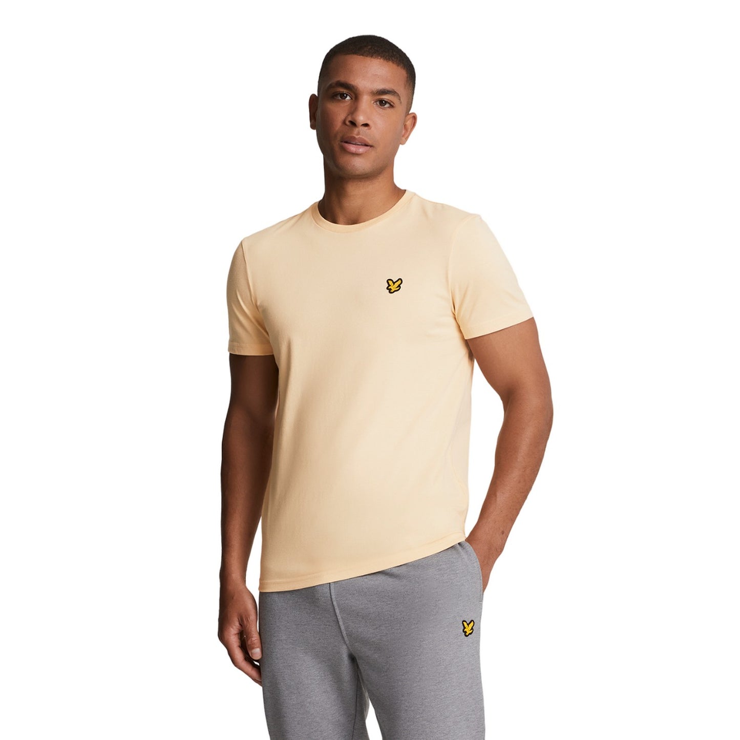 Sand Dune - Front - Lyle & Scott Mens Martin Short-Sleeved T-Shirt