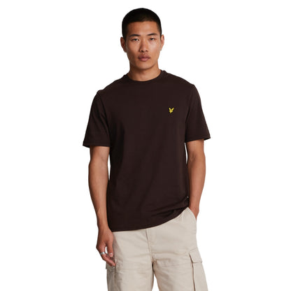 Sediment - Front - Lyle & Scott Mens Plain T-Shirt