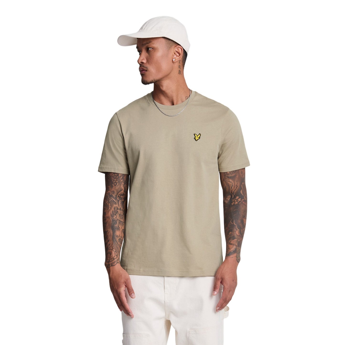 Sage Uniform - Front - Lyle & Scott Mens Plain T-Shirt