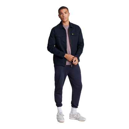 Highland Mauve - Side - Lyle & Scott Mens Plain T-Shirt