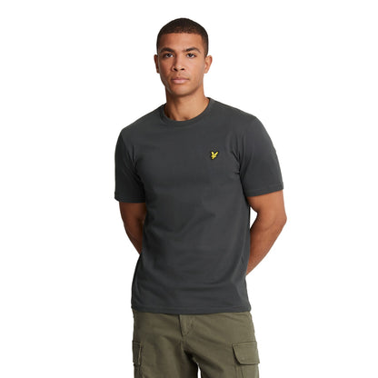Gunmetal - Front - Lyle & Scott Mens Plain T-Shirt