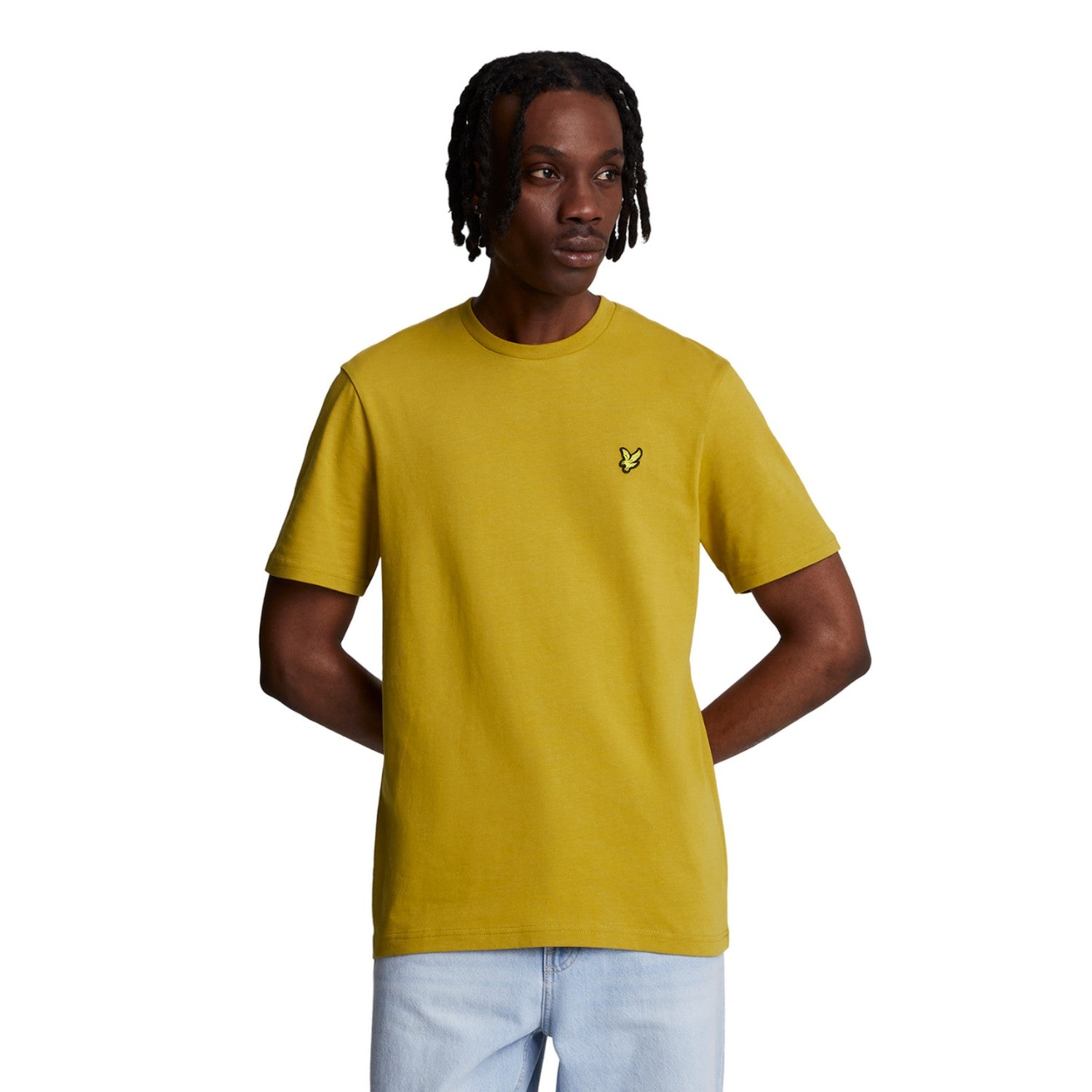 Ellaness Gold - Front - Lyle & Scott Mens Plain T-Shirt