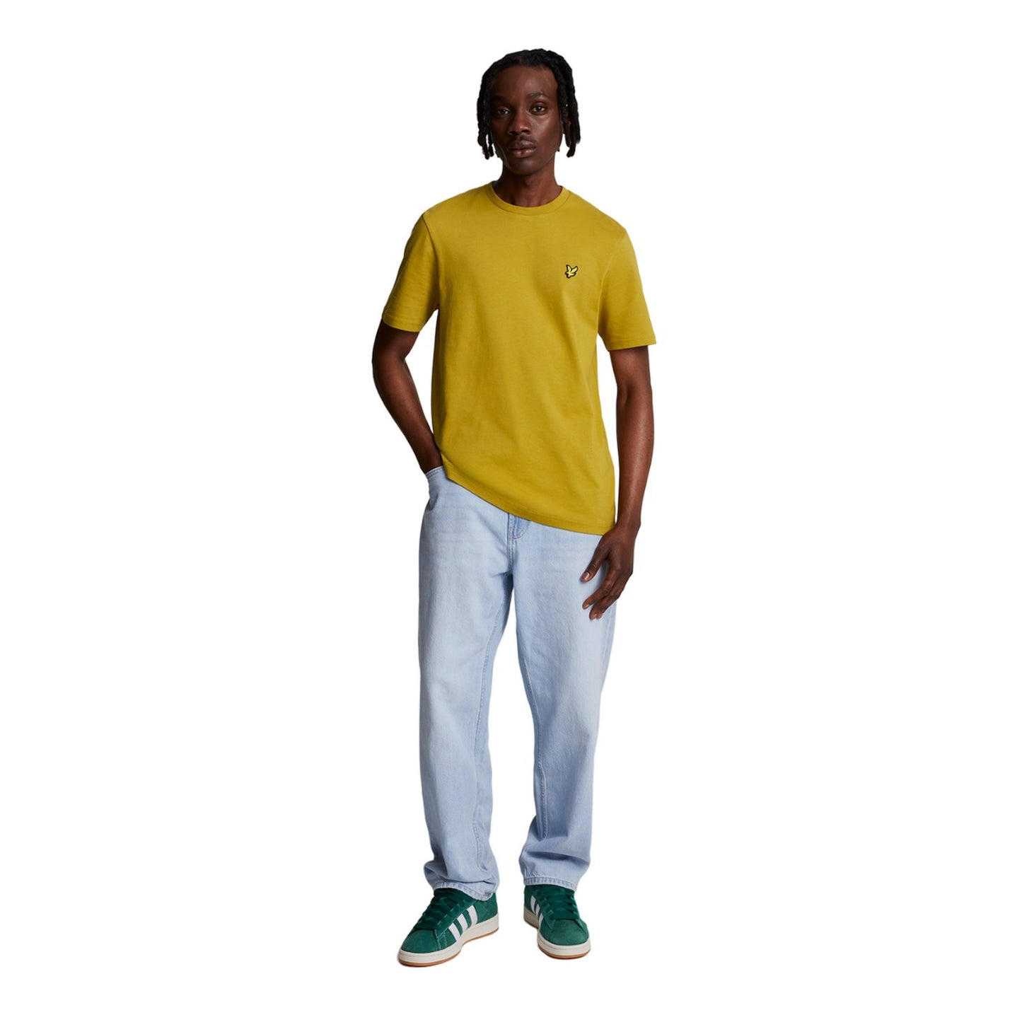 Ellaness Gold - Side - Lyle & Scott Mens Plain T-Shirt