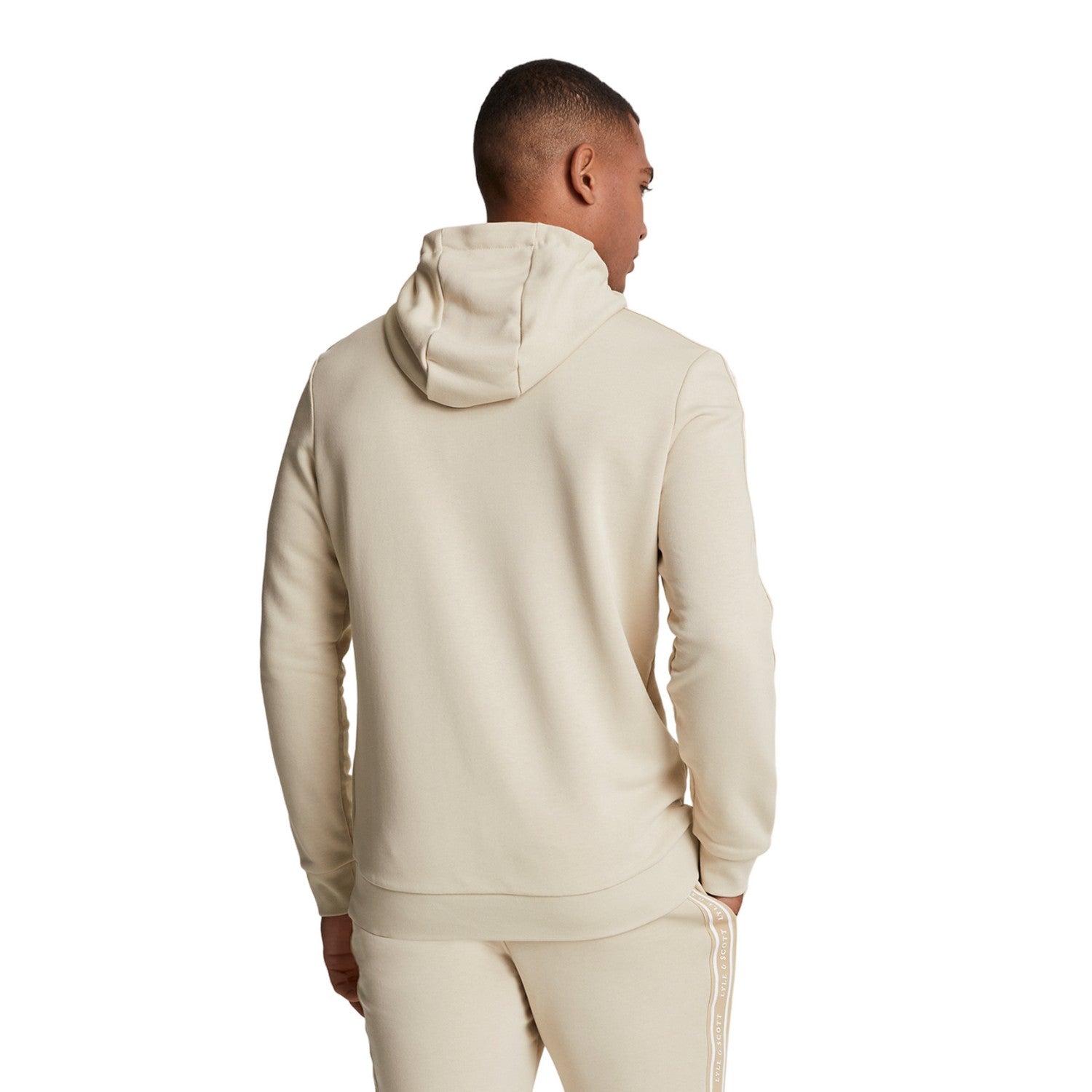 Viaduct - Back - Lyle & Scott Mens Tape Hoodie
