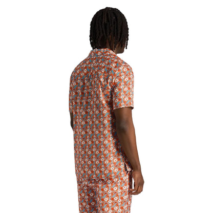 Tangerine Tango - Back - Lyle & Scott Mens Resort Floral Shirt