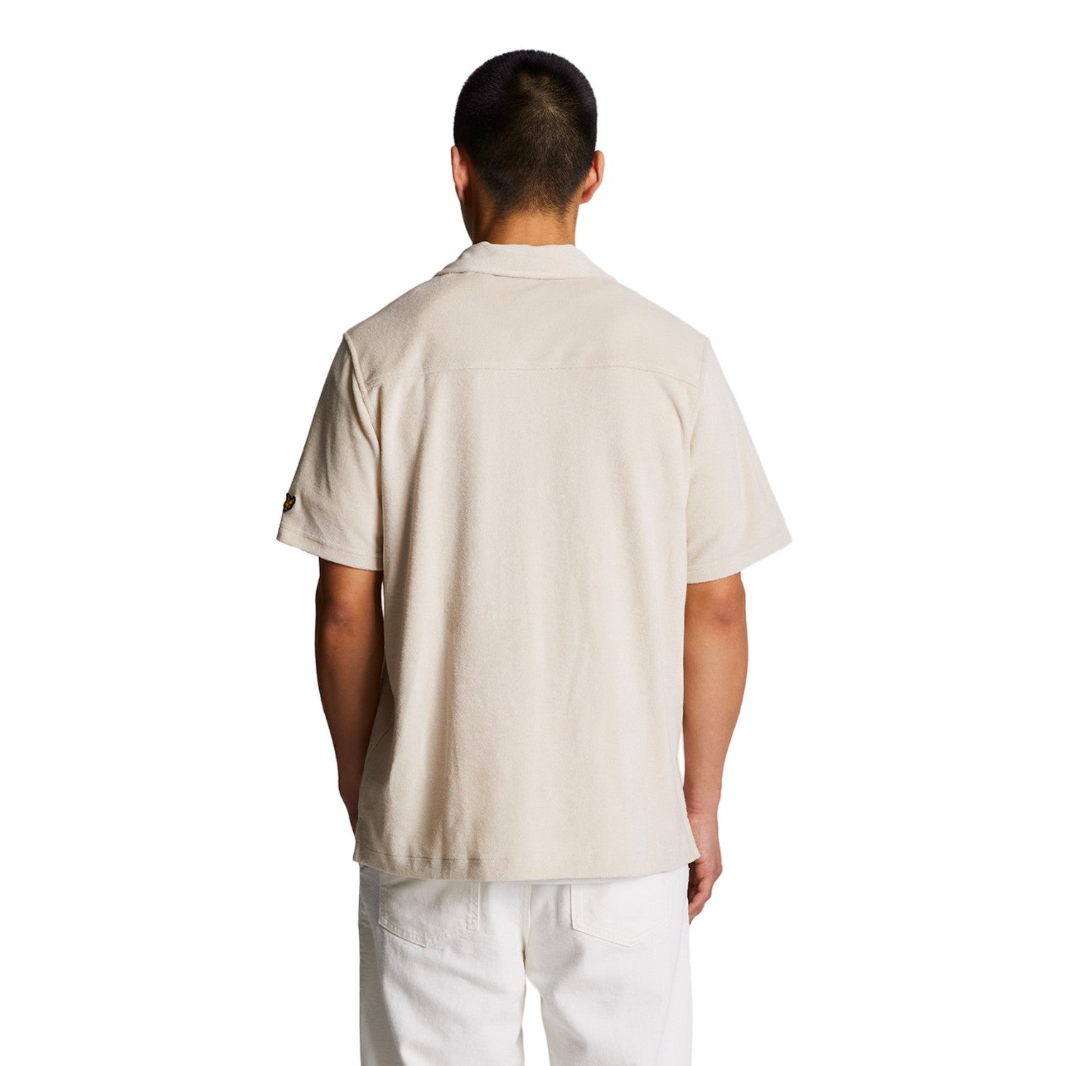 Cove - Back - Lyle & Scott Mens Resort Towelling Shirt