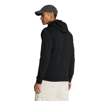 Jet Black - Back - Lyle & Scott Mens Full Zip Hoodie