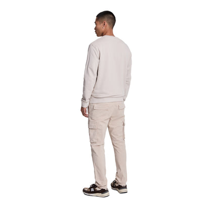 Sabbia Beige - Back - Lyle & Scott Mens Cargo Trousers