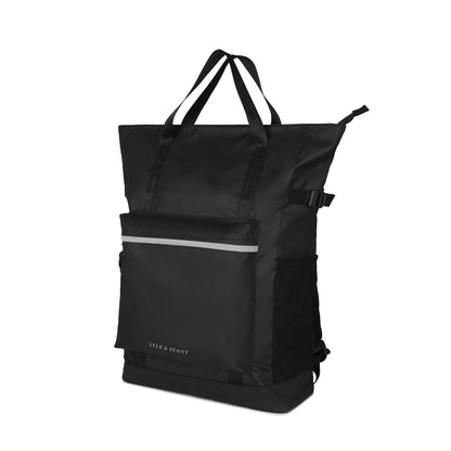 Jet Black - Front - Lyle & Scott Commuter Bag