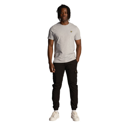 Jet Black - Front - Lyle & Scott Mens Upton Park Cargo Trousers